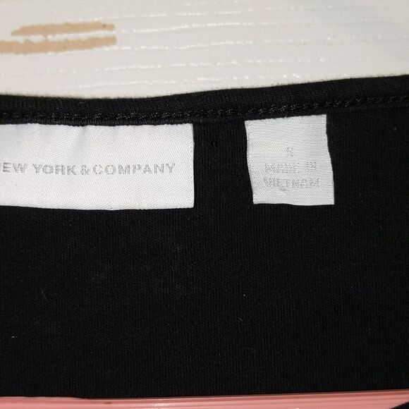 New York and Company black dress Sz S - Picture 4 of 5